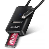 ADM2-CM Adapter USB3.2 Gen 2 M.2 NVMe/SATA SSD 10cm USB-C cable