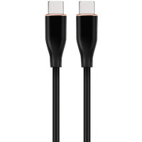 Kabel USB C(M) do USB C(M) 1.5M czarny