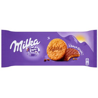 Ciastka MILKA CHOCO GRAIN z patkami owsianymi oblane czekolad 126g