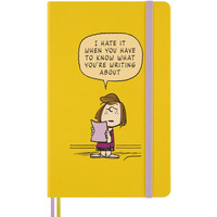 Notes MOLESKINE Peanuts Patty 2025, L, 13x21cm, w linie, edycja limitowana