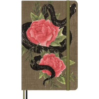 Notes MOLESKINE Snake 2025, L, w linie, 13x21cm, edycja limitowana