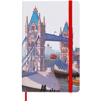 Notatnik MOLESKINE Londyn, L, 13x21cm, w linie, edycja limitowana