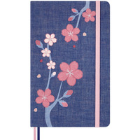 Notes MOLESKINE Sakura 2025, L, 13x21cm, w linie, edycja limitowana
