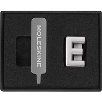 Przypinka MOLESKINE E, srebrna