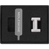 Przypinka MOLESKINE I, srebrna