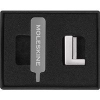 Przypinka MOLESKINE L, srebrna