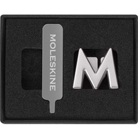 Przypinka MOLESKINE M, srebrna