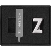 Przypinka MOLESKINE Z, srebrna