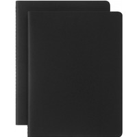 Zestaw 2 zeszytw MOLESKINE Smart Cahier, XL, 19x25cm, w linie, czarny