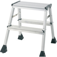 Aluminiowa drabinka Q-CONNECT, 2-stopniowa