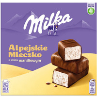 Alpejskie ptasie mleczko waniliowe MILKA 330g