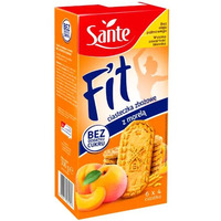 Ciasteczka zboowe z morel Fit bez cukru (6x4szt.) 300g SANTE