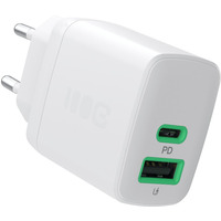 adowarka sieciowa 30W 1xUSB-C 1xUSB-A biaa