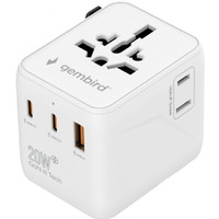 Adapter sieciowy Uniwersalny kostka 20W
