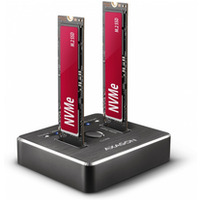 ADSA-M2C Stacja dokująca, USB-C 3.2 Gen 2 - 2x M.2 NVMe SSD CLONE MASTER