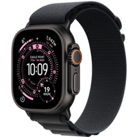 Watch Ultra 3 GPS + Cellular, koperta 49 mm z tytanu w kolorze czarnym, opaska Alpine w kolorze czarnym - rozmiar M