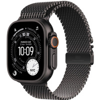 Watch Ultra 3 GPS + Cellular, koperta 49 mm z tytanu w kolorze czarnym, bransoleta mediolaska z tytanu w kolorze czarnym - rozmiar M