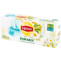 Herbata LIPTON TAJLANDIA rumianek z trawą cytrynową 20t ziołowa