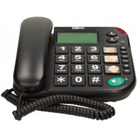 Telefon przewodowy KXT480 BB, czarny
