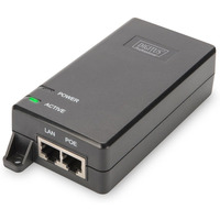 Zasilacz/Adapter PoE+ 802.3at, max. 55V 30W Gigabit 10/100/1000Mbps, aktywny