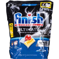 Tabletki do zmywarki FINISH Ultimate All in One, 60 szt., lemon