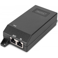 Zasilacz/Adapter PoE+ 802.3at aktywny max. 55V 30W 10/100/1000Mbps, transmisja do 100m