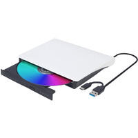 Napęd DVD na USB zewnętrzny DVD-USB-031-BW czarno-biały