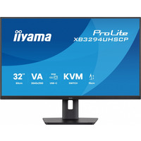 Monitor 31.5 cala XB3294UHSCP-B1.4K, VA, 2xHDMI, DP, USB-C dock 95W, PIP, RJ45, 400cd, 2ms, 4xUSB, KVM, Sync, 2x5W, HAS (150) PIVOT