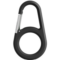 Uchwyt z karabińczykiem do AirTag czarny