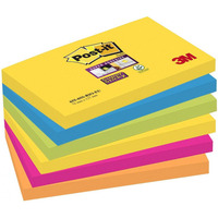 Nowy indeks blk0041011 Bloczek samoprzylepny POST-IT Super sticky (655-6SS-RIO), 127x76mm, 6x90 kart., paleta Rio de Janeiro