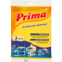 Ściereczki domowe PRIMA, 3szt., żółte