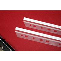 Wpinki do segregatora samoprzylepne ścięte A4 (100) ARGO 422011 listwy