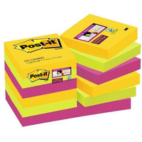 Karteczki samoprzylepne Post-it Super Sticky, blk2761 to samo