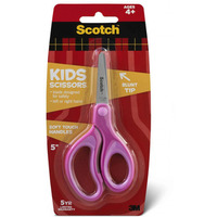 Nożyczki dla dzieci SCOTCH (1442B), 12cm, zaokrąglone, mix kolorów