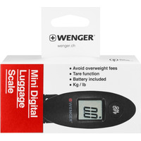 Waga podróżna WENGER, elektroniczna, czarna