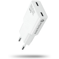 Ładowarka sieciowa SUPER SLIM QC 4+ 30W 2XUSB-C biała SC-385Q