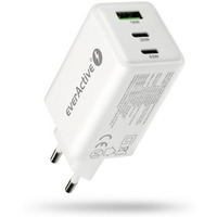 Ładowarka sieciowa GAN QC 4+ 65W 1XUSB 2XUSB-C biała SC-655Q