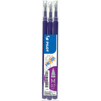 Wkład FRIXION 0.7 fioletowy PIRBLS-FR7-V-S3 PILOT opakowanie 3szt