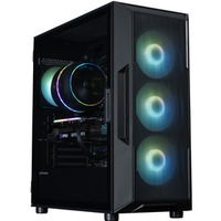 Obudowa I3 NEO V2 Mid Tower ARGB fan x4 czarna