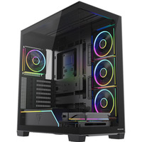 Obudowa PC VOLCANO STELLAR PLUS ARGB MIDI 5F Czarna