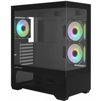 Obudowa CHRONIX V2 Mid Tower ARGB fan x3 czarna
