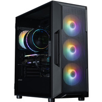 Obudowa I3 NEO V2 Mid Tower RGB fan x4 czarna
