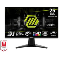 Monitor MAG 255XF 24.5 cala/LED/FHD/Flat/300Hz/Black