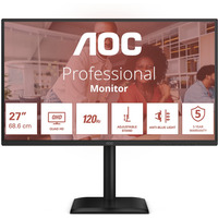 Monitor 27 cali Q27E4CV IPS 120Hz HDMI DP USB-C RJ45