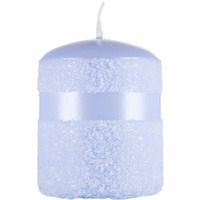 Świeca słupek DONAU HOME Milo, 70x90mm, błękit perła
