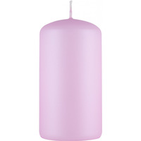 �wieca s�upek DONAU HOME Standard Lakier, 60x115mm, r�owy per�a mat