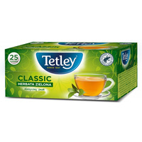 Herbata TETLEY Classic, zielona, 25 torebek