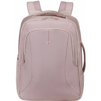 Plecak kabinowy na laptopa 15.6 cala Guardit Classy M różowo-szary