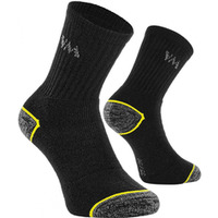 Skarpety bawełniano-poliestrowe VM FOOTWEAR, rozm. 35-38, 3 pary, czarno-szare