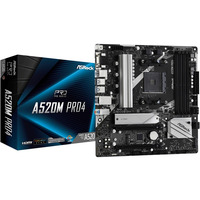P�yta g��wna A520M Pro4 AM4 4DDR4 HDMI/DP/VGA M.2 mATX